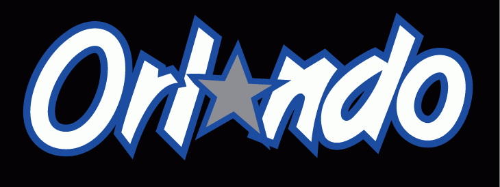 Orlando Magic 1989-2000 Wordmark Logo DIY iron on transfer (heat transfer)